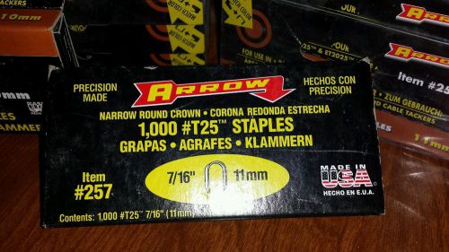 T25 arrow staples