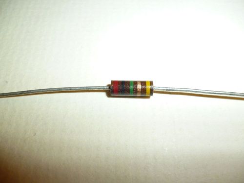 Resistor - lot of 6 - 2 Megohm - 1/2 watt  - carbon comp