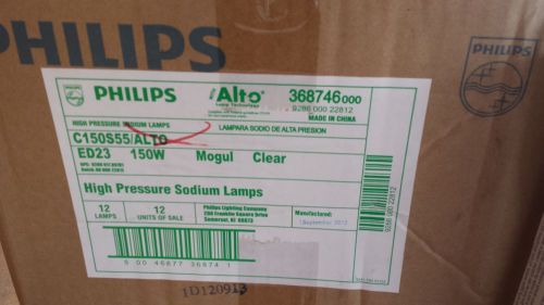 C150S55/ALTO Philips  (1 lamp)  150Watt High Pressure Sodium Lamp