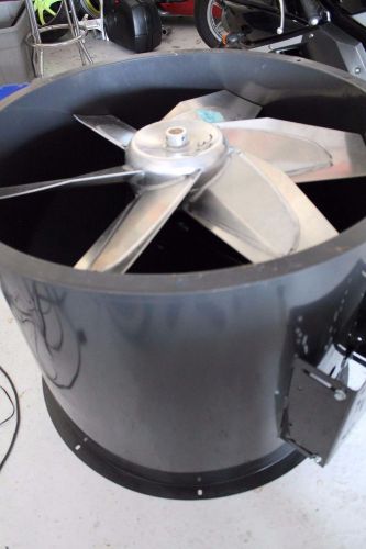 34&#039;&#039; belt drive tubexial fan dayton w/out motor 3c413b for sale