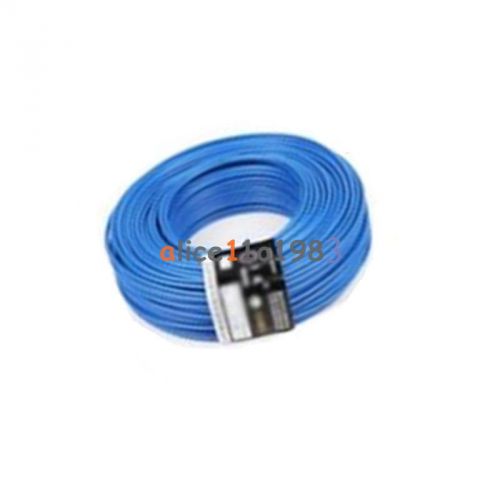 Blue ul 1007 hook up wire cable 24awg cord hook-up diy electrical for sale