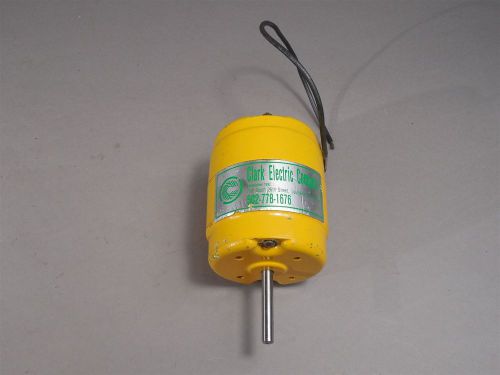 Clark Electric 6105-01-062-2122 DC Motor 12V USED