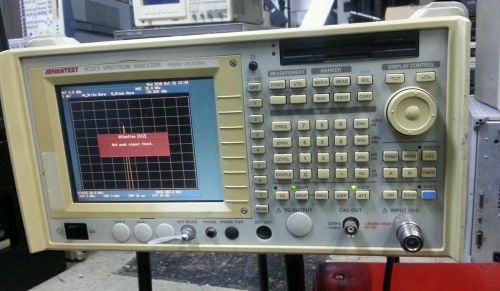 advantest r3273 spectrum analyzer 100hz-26.5ghz (not working for parts )