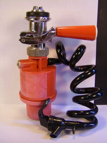 HAND KEG PUMP-PRESSUREIZER &amp; POURER COMBINATION-WORKS GREAT-SUPER CLEAN-