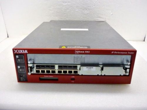 Ixia Optixia XM2 Portable Chassis &amp; LSM1000XMVDC8-01 8-Port LAN Services READ