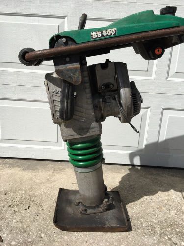 WACKER BS-500 RAMMER TAMPER JUMPING JACK GROUND COMPACTOR GROUND