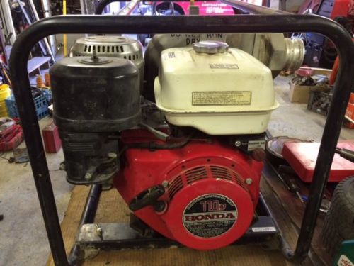 Honda 4&#034; H/D Construction Trash Pump