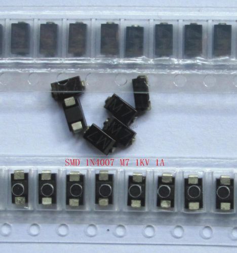 200Pcs 1N4007 / M7 Patch Rectifier Diodes 1000 v 1 ampere