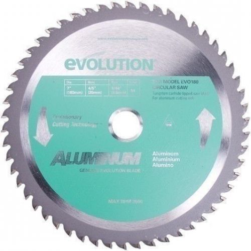 EVOLUTION TCT 7&#034; ALUMINUM-CUTTING SAW BLADE 180BLADEAL