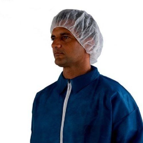 Disposable Hair Net 407 Spunbond Polypropylene Universal White 100 - Job Lab