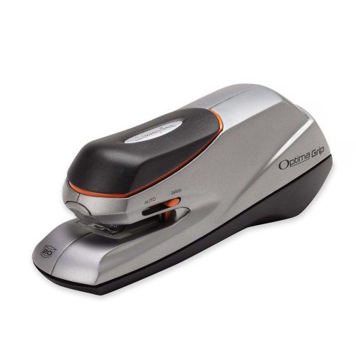 Swingline Electric Stapler Optima Grip Dual Power 20 Sheet Capacity Silver (S...