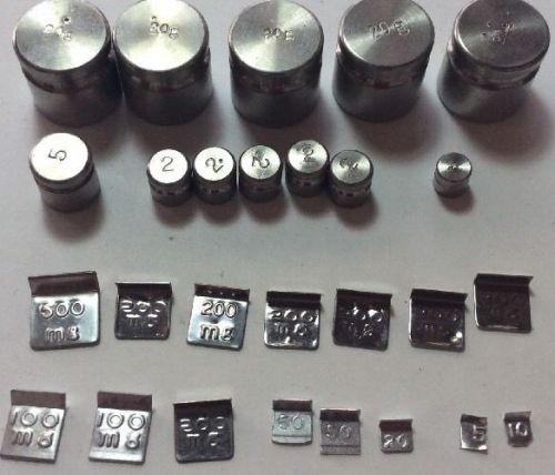 Lot of 1 replacement troemner calibration weight 500mg parting incomplete set for sale