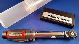 Syntace professional 1/4&#034; torque wrench &amp; precision torx allen bit set bin! 1-20 for sale