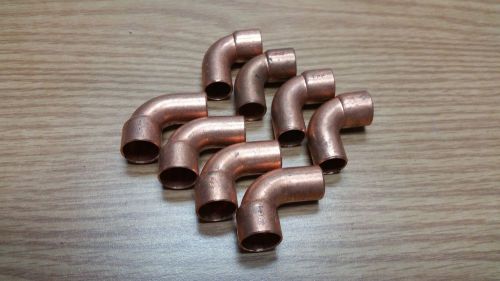 Lot 48x 1/2&#034; OD HVAC Copper Fitting 90 Degree Street Elbow Medium Turn FTGXC