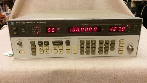 Hp Agilent Keysight 8656A Signal Generator (0.1-990MHz)