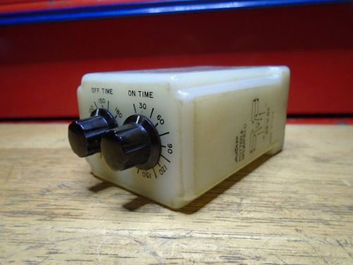 Amf potter &amp; brumfield 24vdc adjustable recycle timer crd-48-30180 off on 10 amp for sale