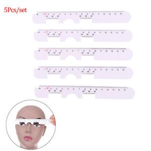 5Pcs Soft Measure Optical Vernier PD Ruler Pupil Distance Meter Eye Ophthal BH