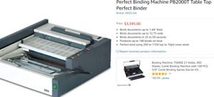 Perfect Binding Machine PB2000T