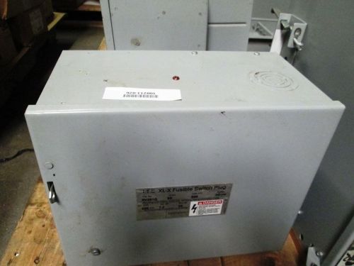 Ite xl-x rv361g 30 amp 600 vac bus plug fused disconnect new old stock for sale