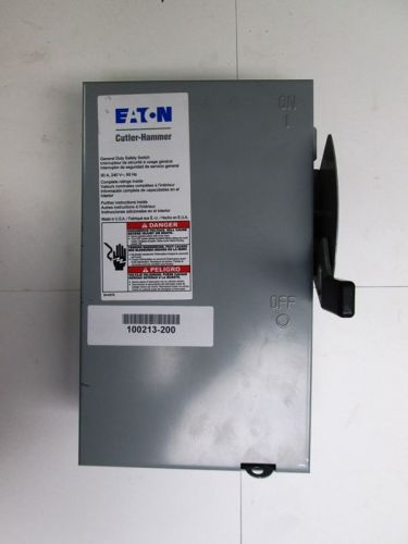 Cutler Hammer DG221NGB 30a 240v 2p 3w new no box