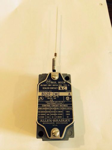 Allen Bradley 802R-CWC Limit Switch N.C.