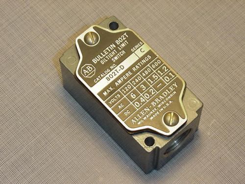 Allen Bradley 800T-D Oil Tight Limit Switch Series C New NO Operator Head