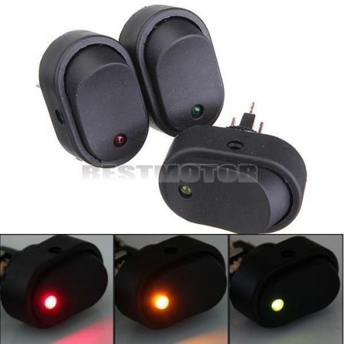 12v 30a led dot light 50m car boat auto rocker spst toggle switch 12mm 3 pin for sale