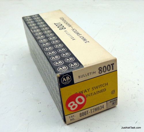 Allen-bradley 800t-t2mb34 series n 2-way switch maintained for sale