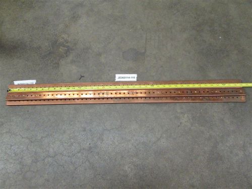 Copper main bus bar 1 1/2&#034; x 1/4&#034; x 39 1/8&#034; eaton/cutler hammer prl1,2,3,4 for sale