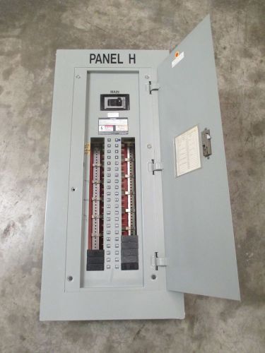 Siemens 225 amp 3p 4w 480y/277 v main breaker type s3 panel s3e42fx225ats 225a for sale