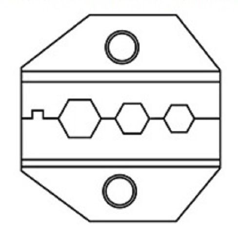 Eclipse Crimp Die Set #300-062 for RG6/RG58 BNC/TNC Hex connectors