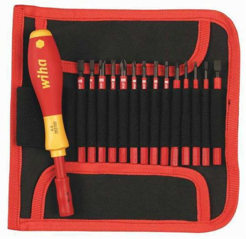 Wiha slimline insulated complete screwdriver set/28390 for sale