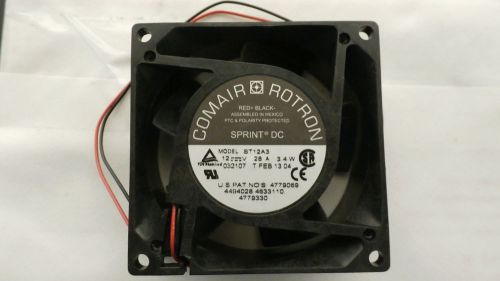 ComAir Rotron ST12A3 / 32107 / Sprint DC - 80mmx32mm 12vdc .28a 3.4w Dc Fan