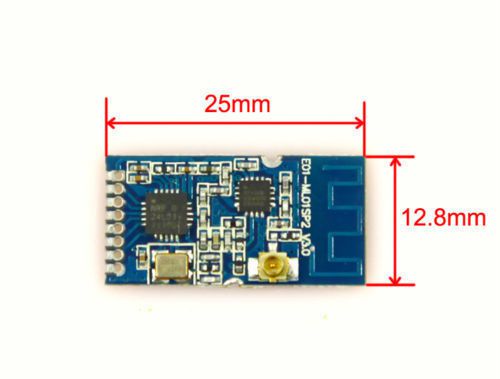 2pcs of 20dbm 2.4g rf module nrf24l01+ rf-1001sp2 onboard ant 1km long distance for sale