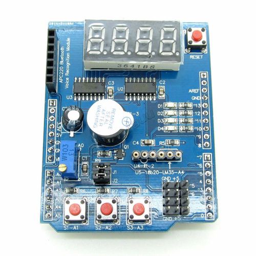 1 pcs  Arduino Multi-Function Shield Expansion Board