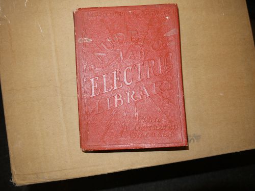 1929 Audels New Electric Library, Vol. 2--Dynamos, DC Motors--cool diagrams