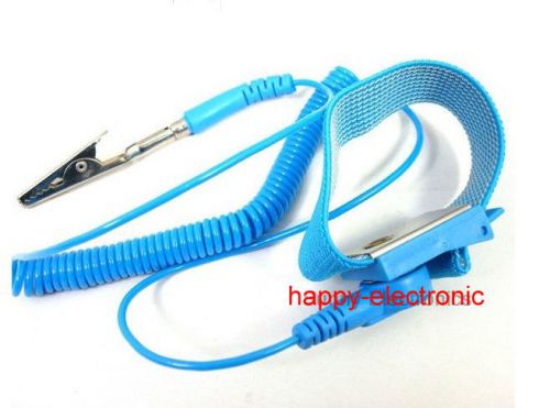 10pcs anti static esd wrist strap discharge band grounding for sale