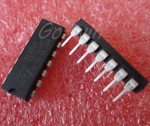 20pcs ic ne556n ne556 st/ti osc timer dual 14-dip new high quality for sale