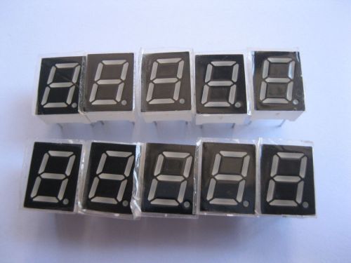 20 pcs led display common anode 0.39&#034; 13x10mm green 10pin for sale