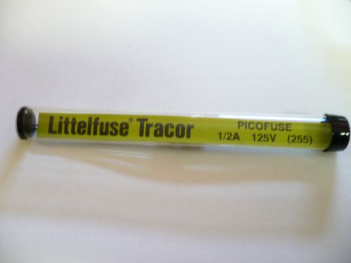 5 PCS LITTELFUSE PICOFUSE  1/2A, 125 V, NEW