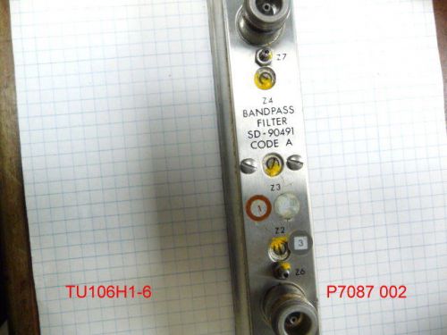 RF BANDPASS FILTER 1.7-1.9 GHz FARINON SD-90491 N FEMALE CONNECTOR