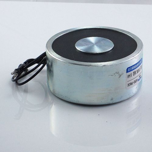 1pcs 12vdc 65mm holding electromagnet lift 80kg solenoid hcne1-p65/30 13w power for sale