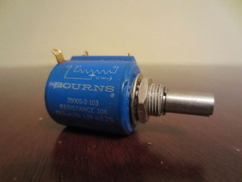 Bourns 3500S-2-103 10k Ohm Potentiometer New No Box