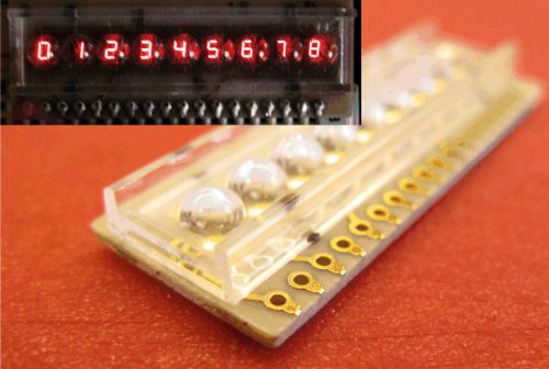 1x Red LED 9digit display for Arduino Atmega MSP430 PIC STM32 MCU