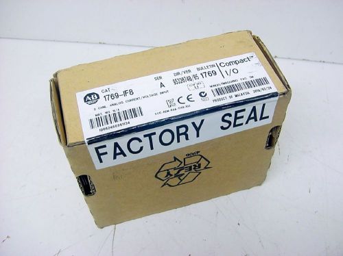 2014 Date New Sealed Allen Bradley 1769-IF8 MicroLogix 1769-1F8 Input Module QTY