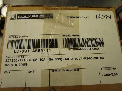 NEW SCHNEIDER SQUARE D S7350A0B0B0A0A0A NEW IN BOX