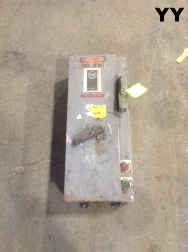 Allen Bradley Combination Starter Disconnect Switch Bulletin  Size 1 712-BJB242