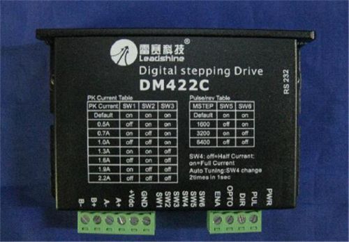 2ph nema15 17 motor stepper drive dm422c 18-40vdc 0.5-2.2a leadshine dhl ship for sale