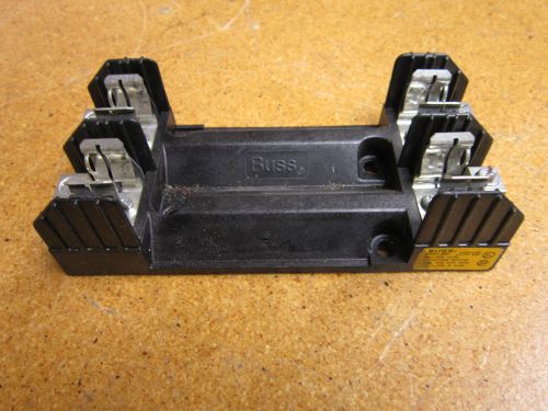 Buss Fuse Holder 600V 30Amp 2 Pole Use Class R Fuse