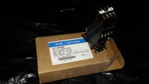 New Eaton Control Relay #BFA66F, 6 Pole, 300 Volt, 10 Amp, NIB